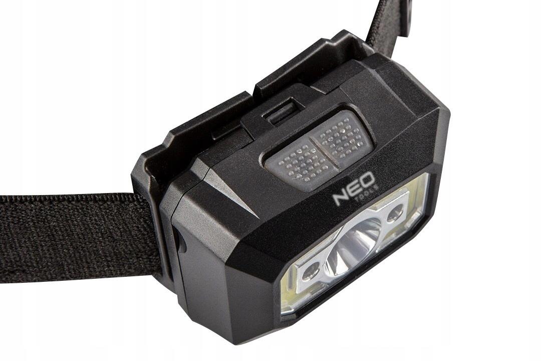Latarka akumulatorowa czołowa USB 250 lm COB 4/7