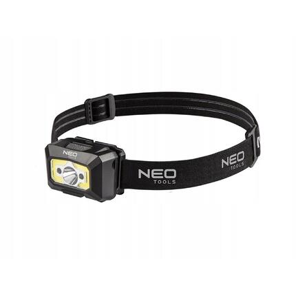 Latarka akumulatorowa czołowa USB 250 lm COB