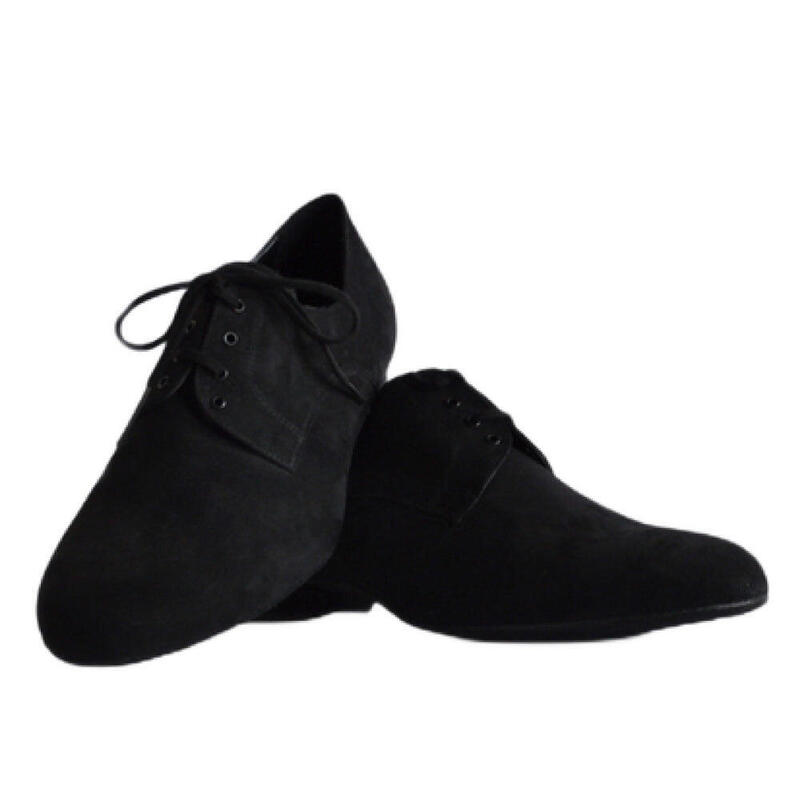 529 / 887 Chaussures de danse en daim noir