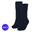 Heatkeeper - Chaussettes thermiques femmes - 2 paires - Bleu foncé