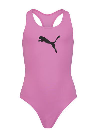 PUMA Racerback Badeanzug für Mädchen Badeanzug SWIM GIRLS Chlorbeständig