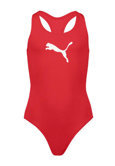 PUMA Racerback Badeanzug für Mädchen Badeanzug SWIM GIRLS Chlorbeständig