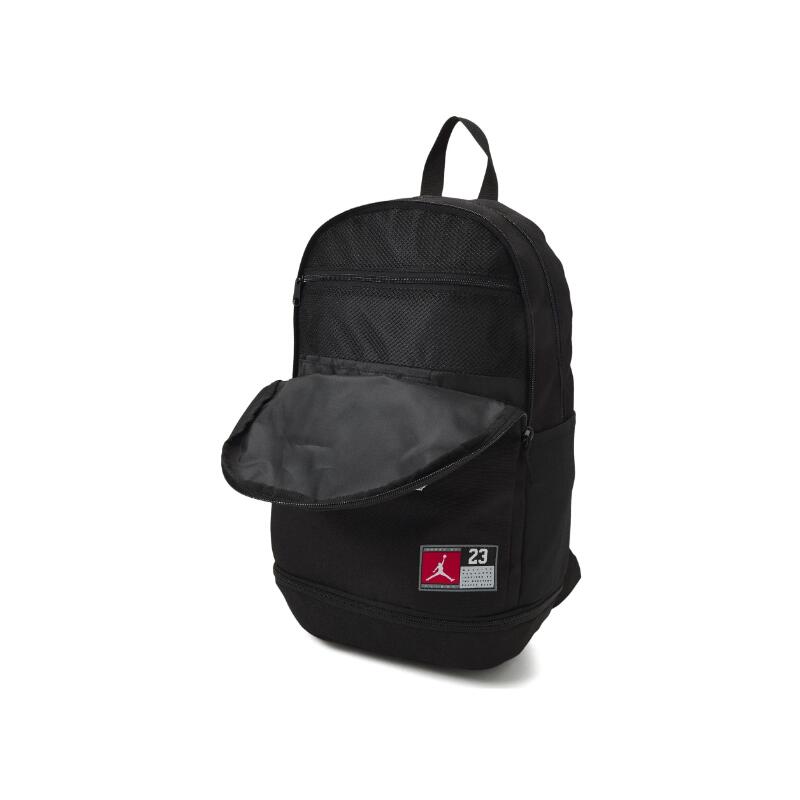 Mochila Casual Unisex Jordan 23 Jersey Backpack Black Negro. Espaciosa