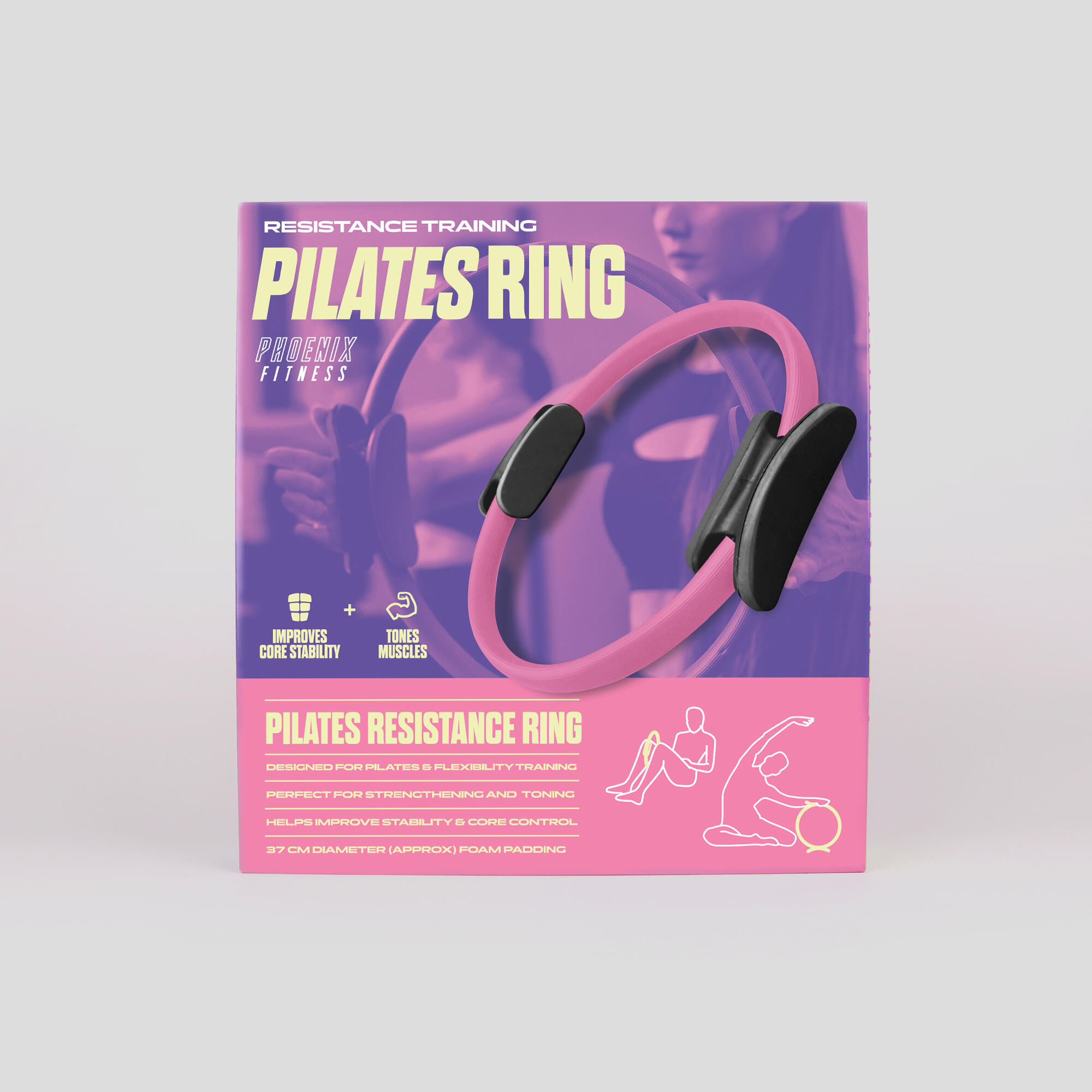 Pilates Ring Mit Zwei Griffen 5/6