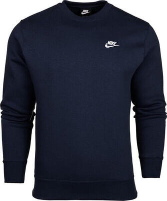 Maglia da golf Nike NSW Club Crew BB da uomo grigia