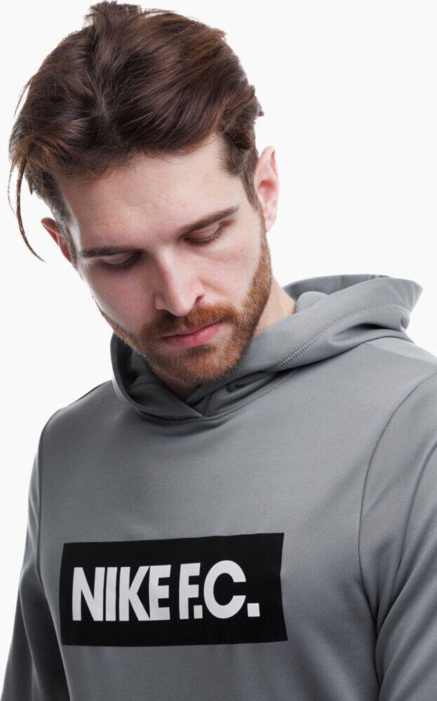Nike grauer Pullover F.C. Libero Drifit 3/4