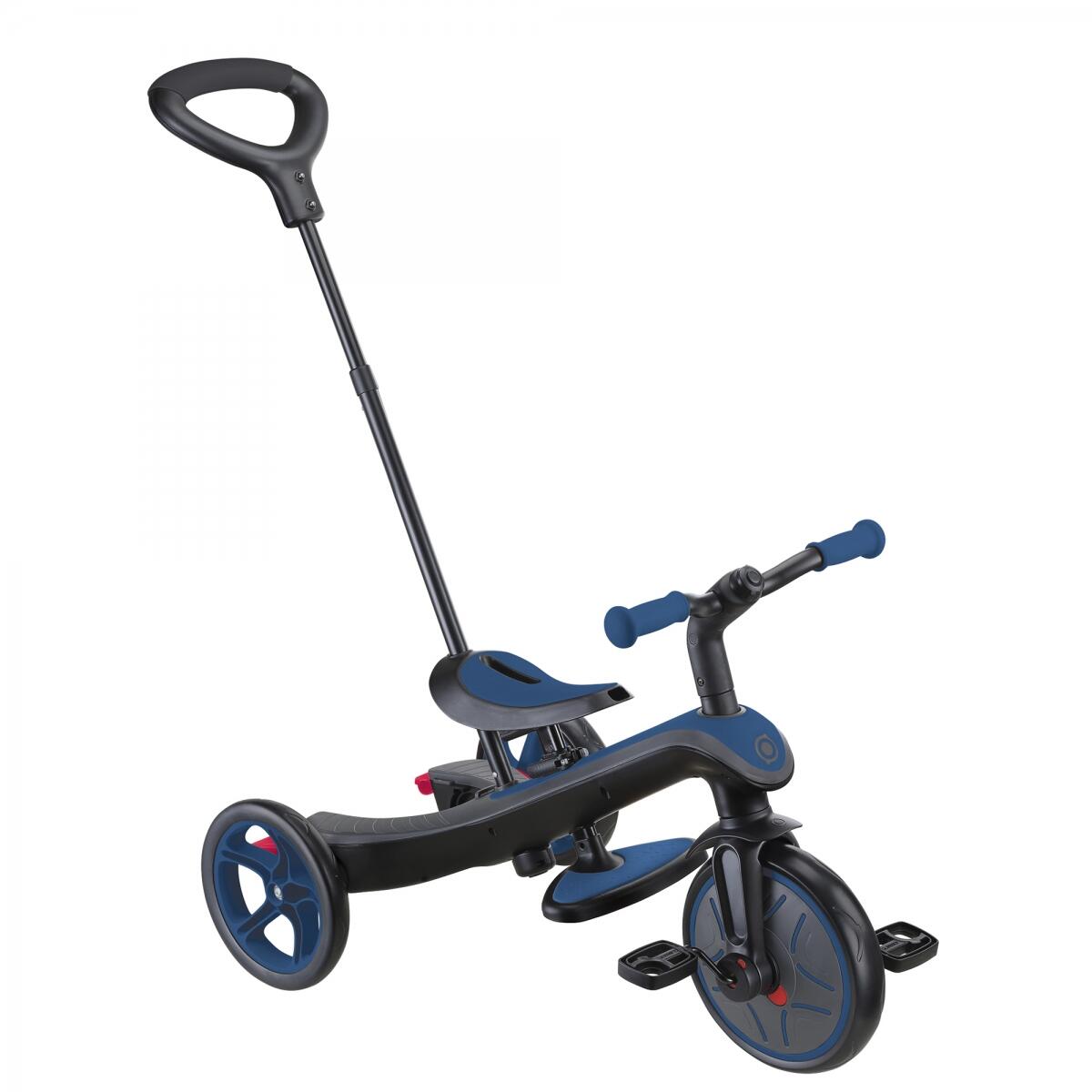 Tricycle évolutif pour bébé EXPLORER 4 en 1 - Bleu marine 3/7