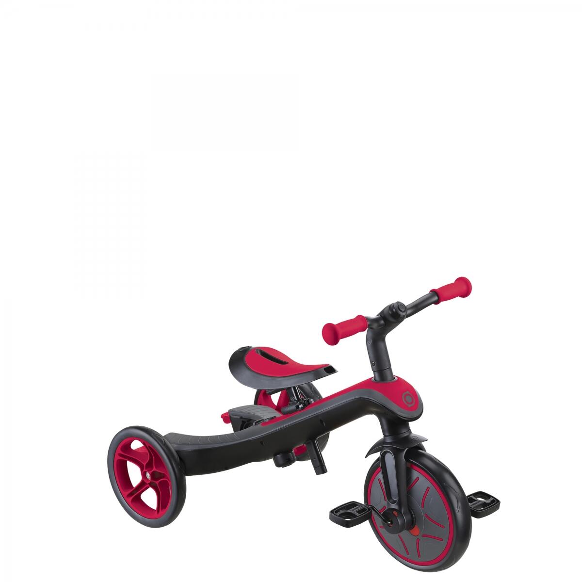 Tricycle évolutif pour bébé EXPLORER 4 en 1 - Rouge 4/7