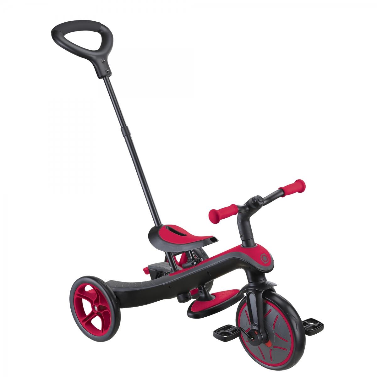 Tricycle évolutif pour bébé EXPLORER 4 en 1 - Rouge 3/7