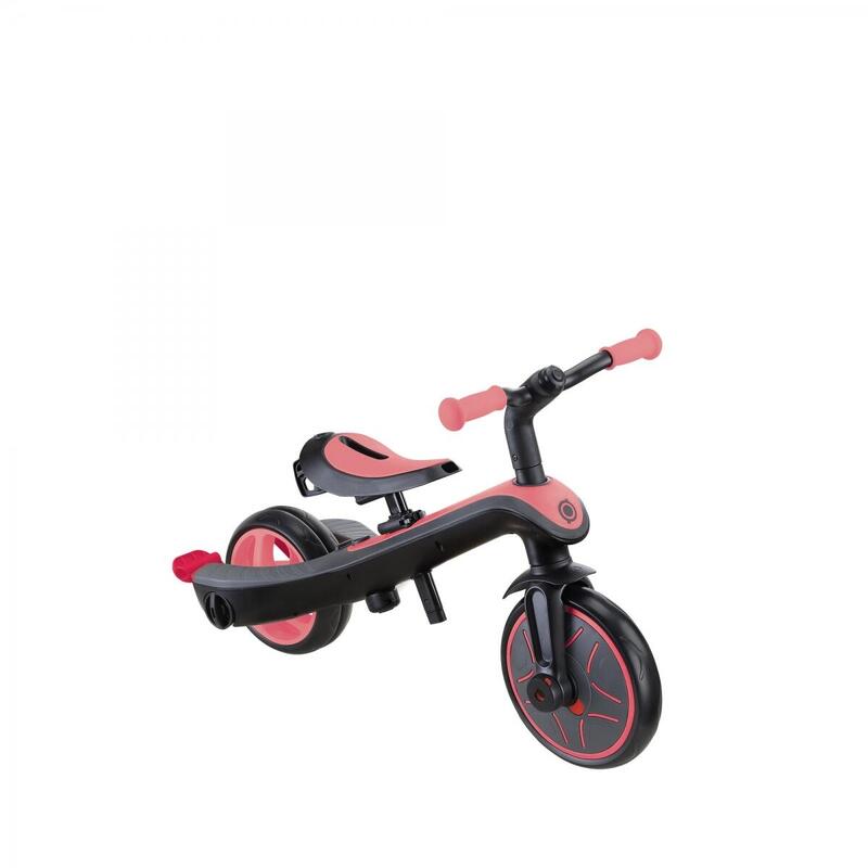Tricycle évolutif pour bébé EXPLORER 4 en 1 - Rose Corail