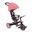 Tricycle évolutif pour bébé EXPLORER 4 en 1 - Rose Corail