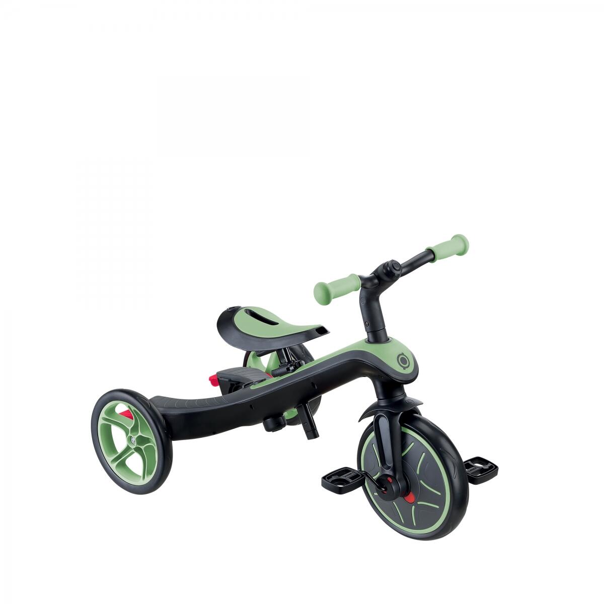 Evolutiedriewieler voor baby EXPLORER 4-in-1 - Groen Salie 4/7
