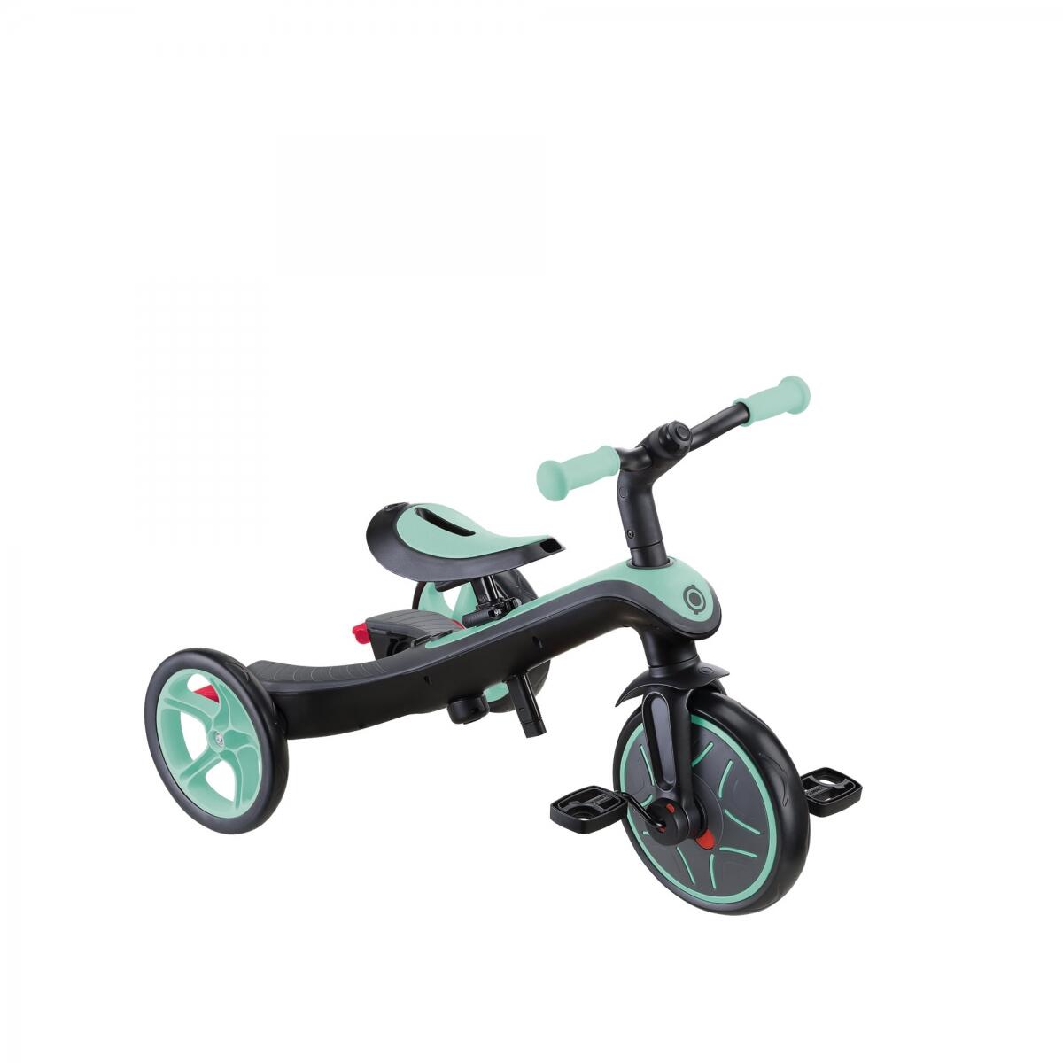Triciclo evolutivo per bambino EXPLORER 4 in 1 - Verde menta 4/7