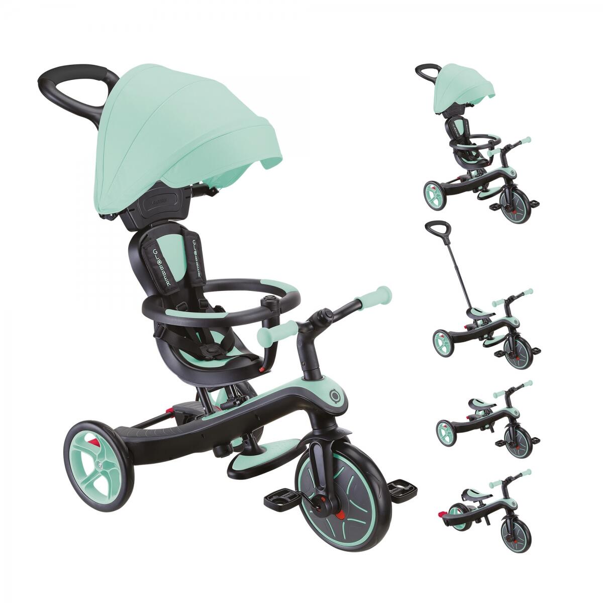 Globber Trike 4 in 1 in Mint