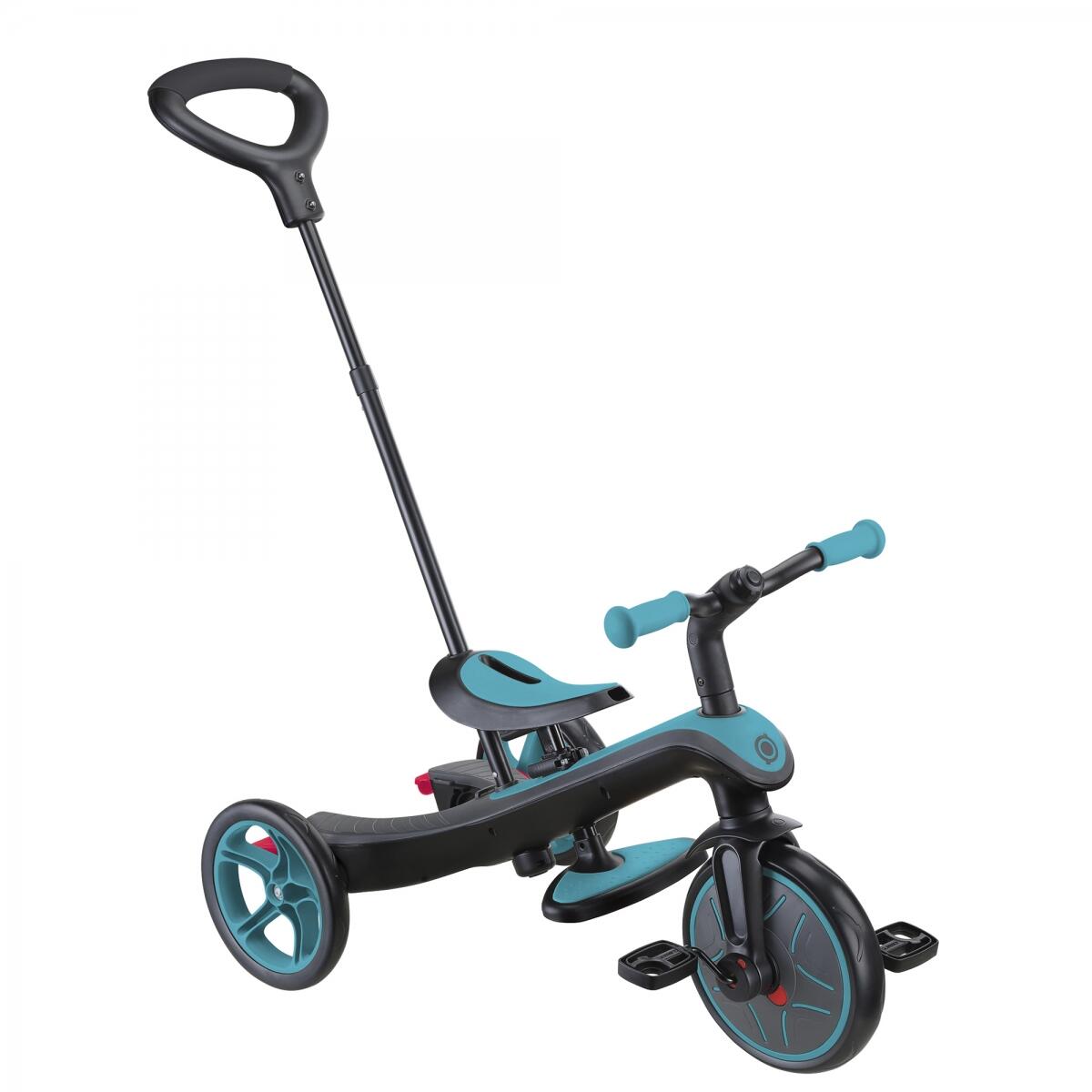 Tricycle évolutif pour bébé EXPLORER 4 en 1 - Bleu Canard 3/7