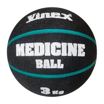Vinex medicijnbal 3 kg zwart