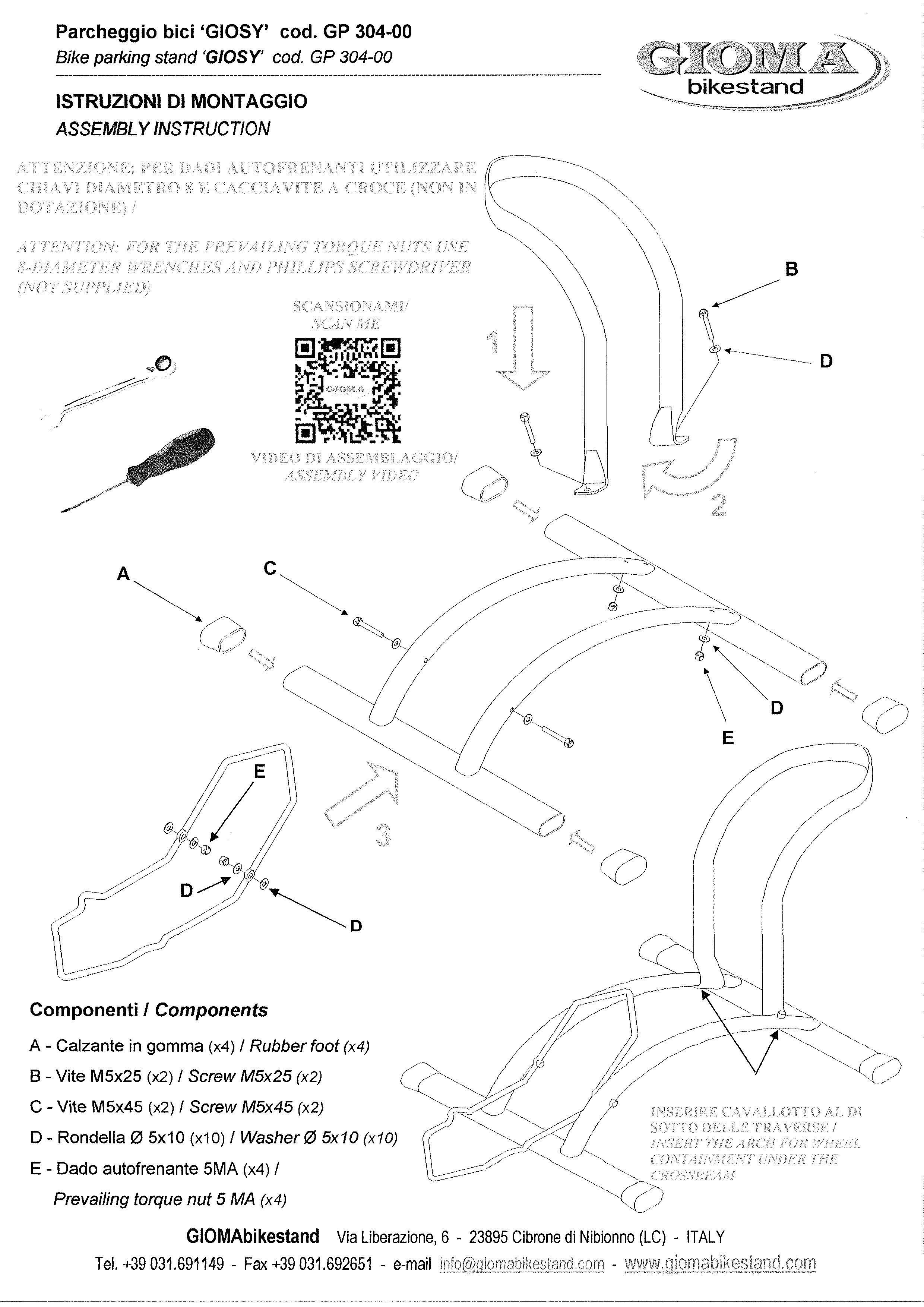 Fahrradständer New Giosy 6/6