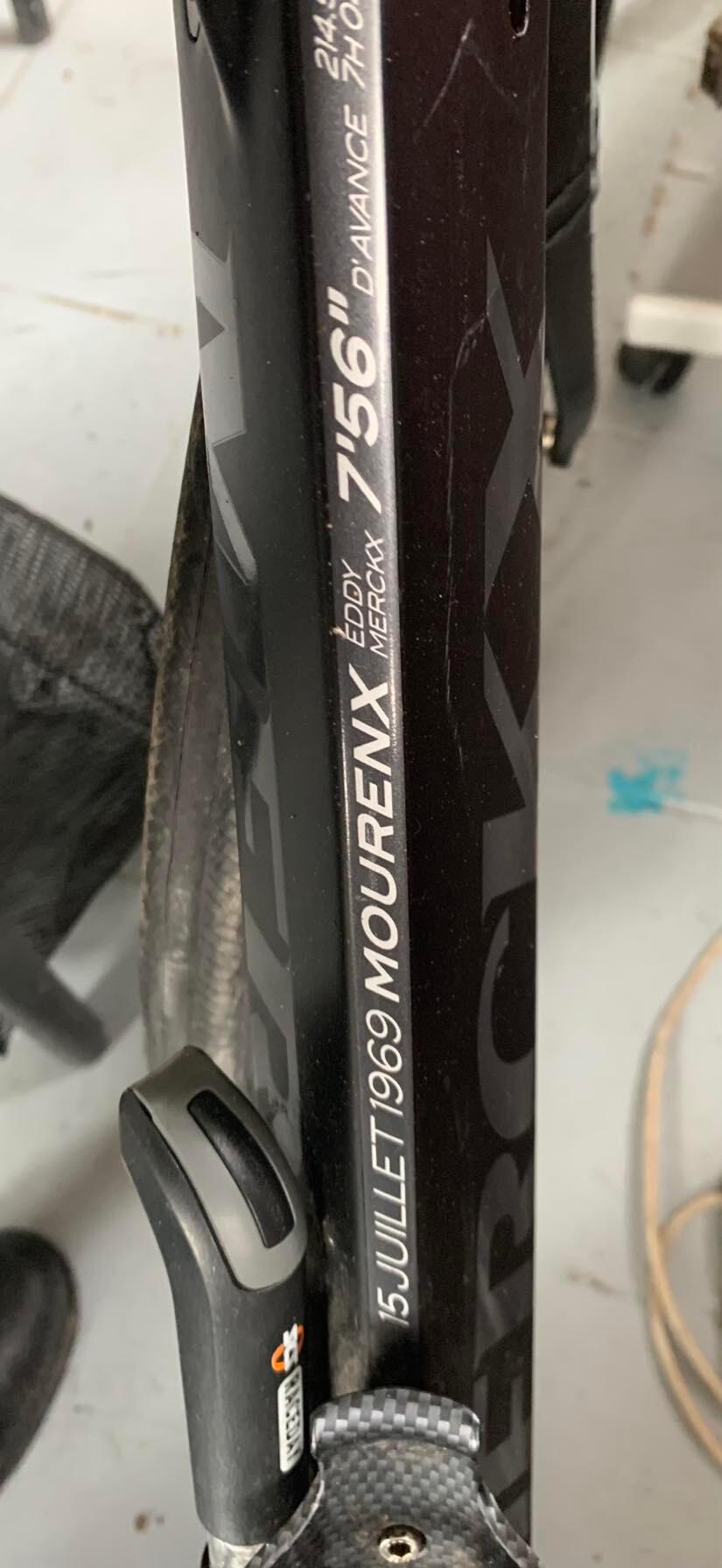 Entre Particuliers - eddy merckx mourenx 69 carbon road bike 3/4