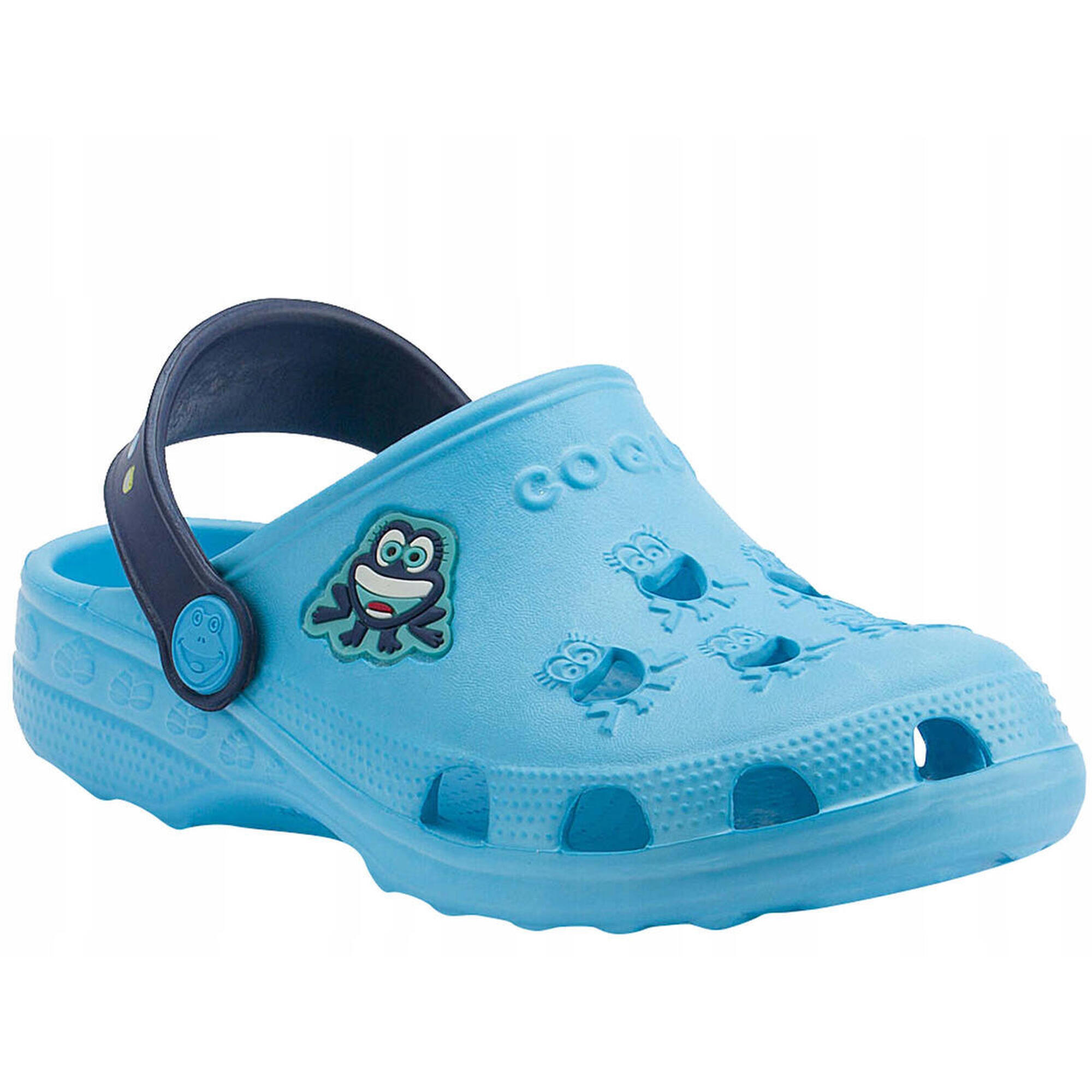 Klapki basenowe dla chłopca Coqui Little Frog