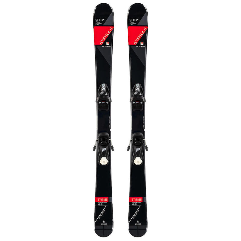 Narty dziecięce freestyle twin-tip STREULE ST-M +wiązania TYROLIA SX7.5 GRIPWALK