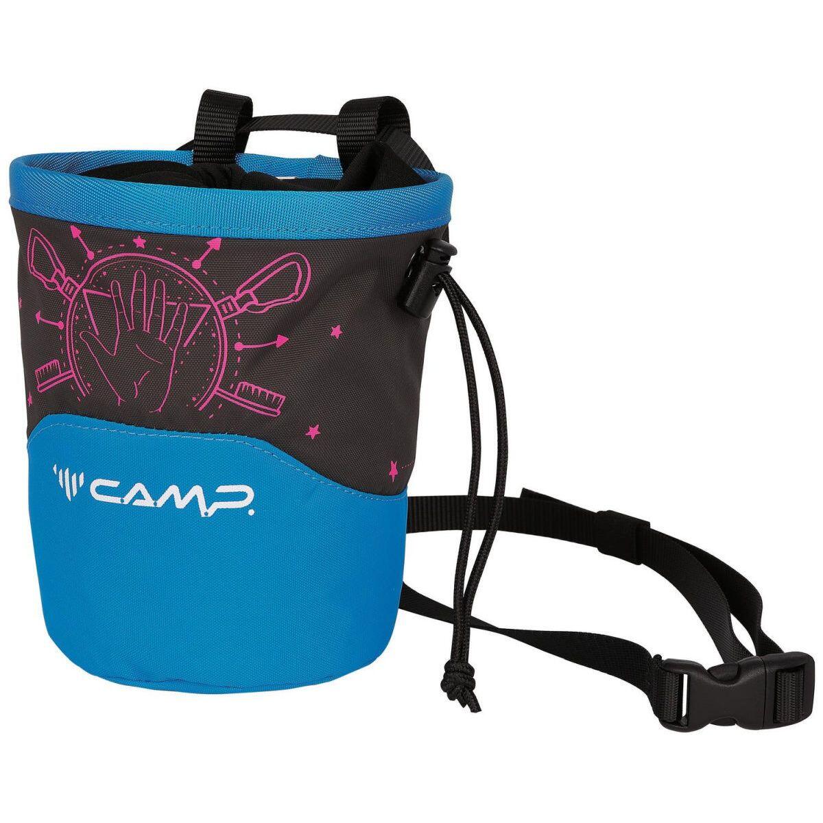 Camp - Sac Magnésium Camp Acqualong Gris/bleu, Compact Léger, Ouverture Large - Sac À Magnésie - Bleu - Taille Unique - Decathlon