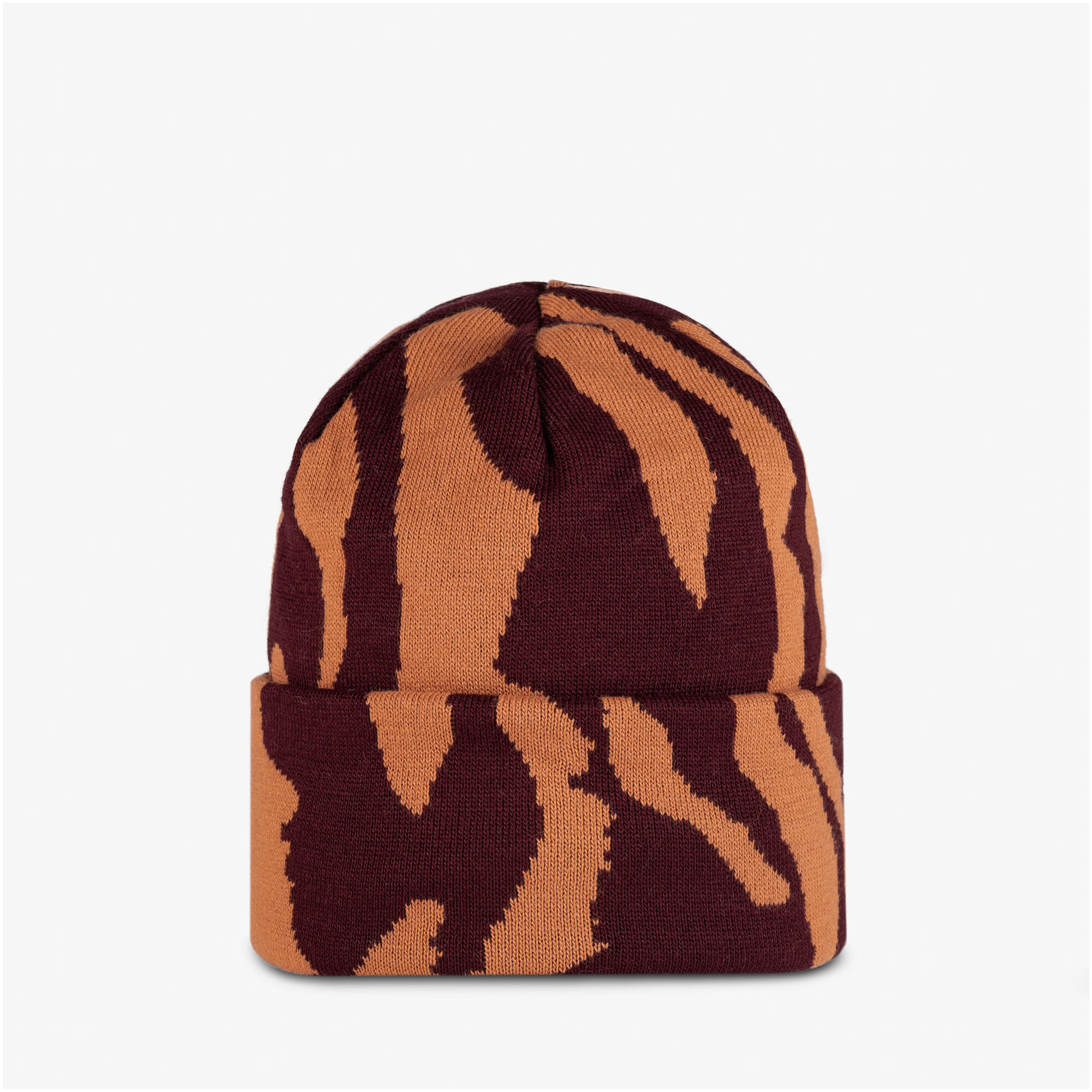 Buff - Bonnet Tricoté Femme Buff Kyre - Bonnet - Marron|multicolore|rouge - Decathlon