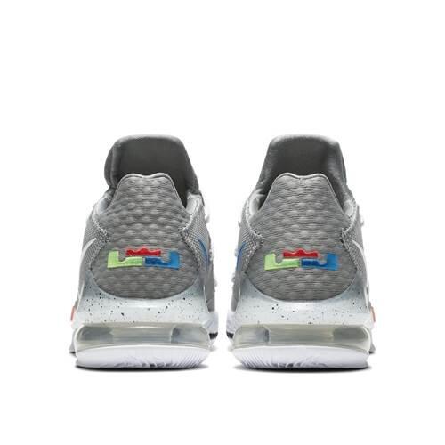Herren basketball Schuhe Nike Lebron Xvii Low Particle Grey 3/5