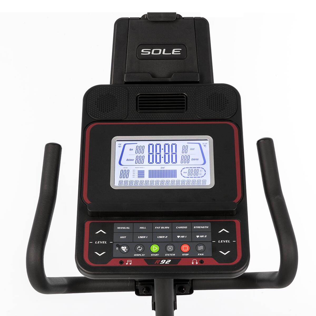 Sole Fitness R92 Ligfiets Hometrainer - 1 maand gratis Kinomap 4/7