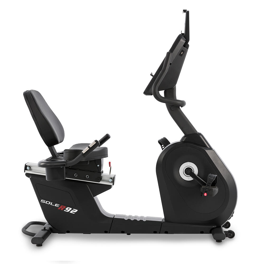 Sole Fitness R92 Ligfiets Hometrainer - 1 maand gratis Kinomap 2/7