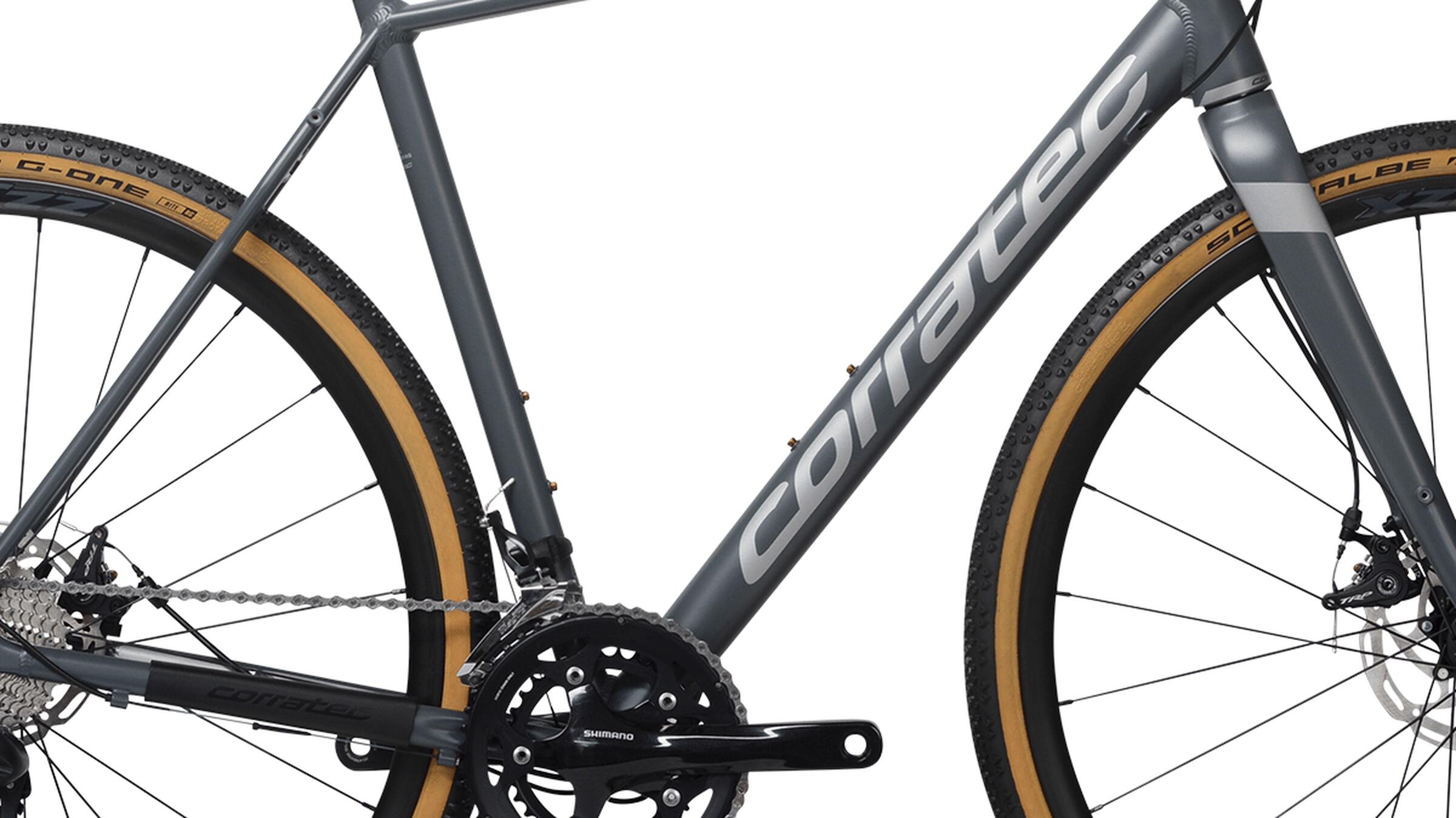 Bicicleta gravel Allroad A2 Gris Plata 2022 ciclismo Gris Corratec 2/2