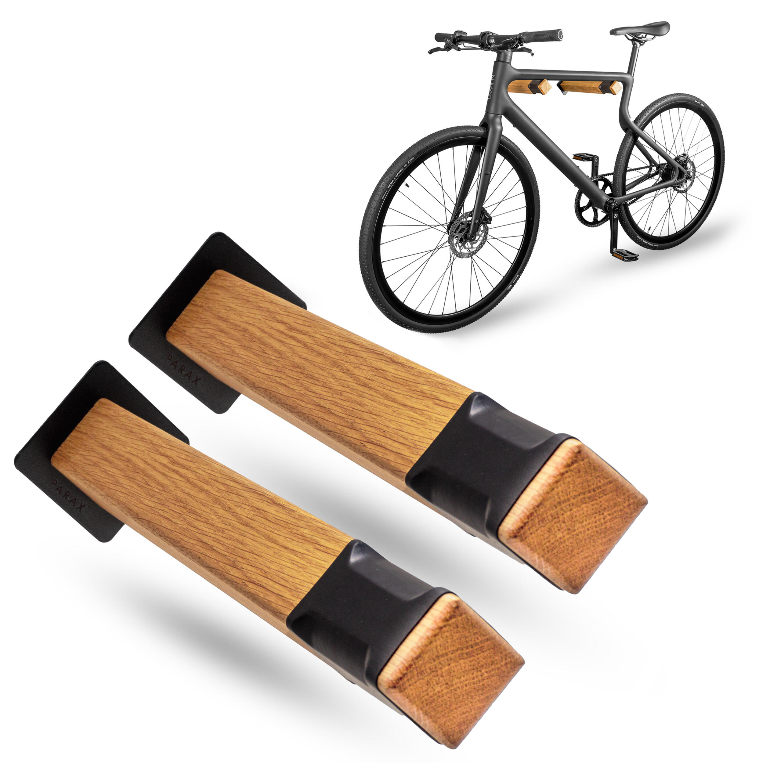 PARAX TWIN STICKS - Fiets Wandbeugel
