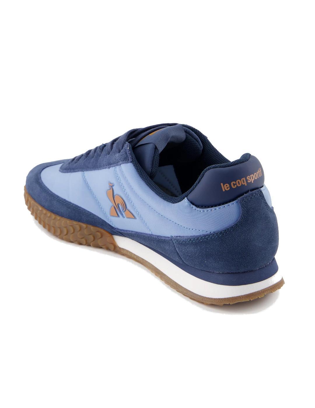 Baskets Le Coq Sportif Techracer Bleu Taille 42 - Style Rétro, En Maille Respirante, Neuf Avec Boîte