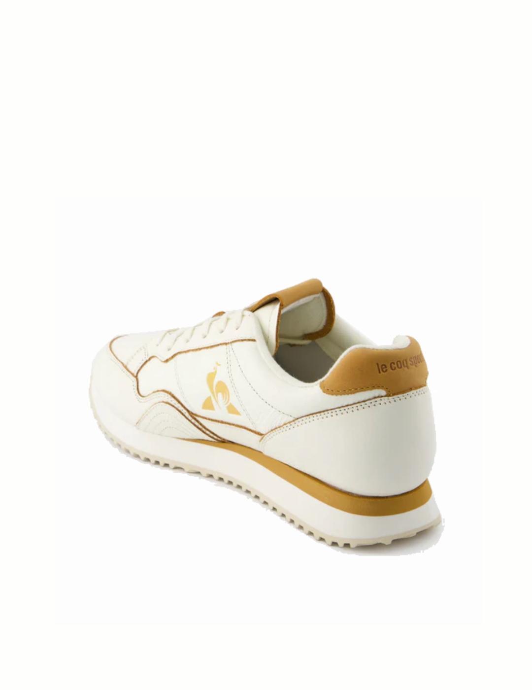 Zapatillas para Hombre Lecoqsportif Jet star 2 leather Beige 3/4