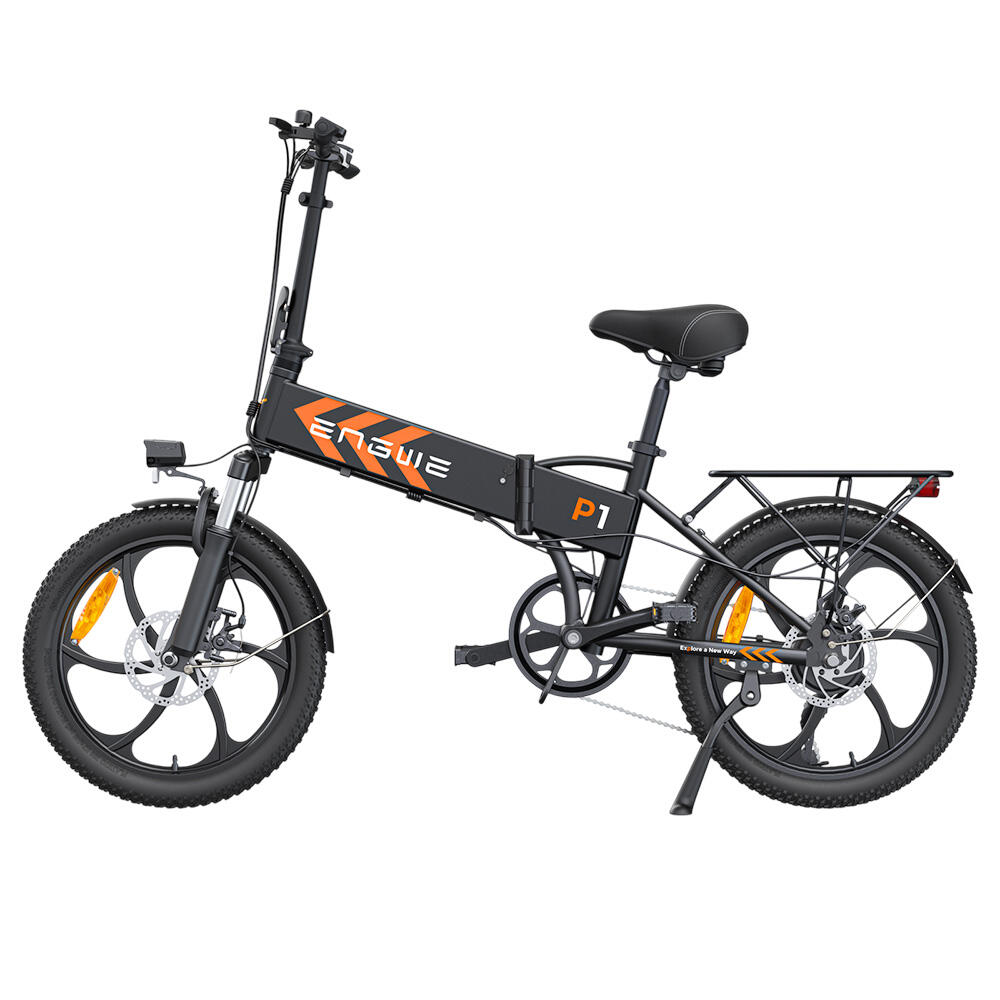 Bici Elettrica Pieghevole Discovery E1000 - 20'' Nero Antracite - Motore Posteriore 250W - Foto 9