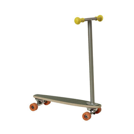 Tretroller Skaty Scooter Unisex Silber-Grau
