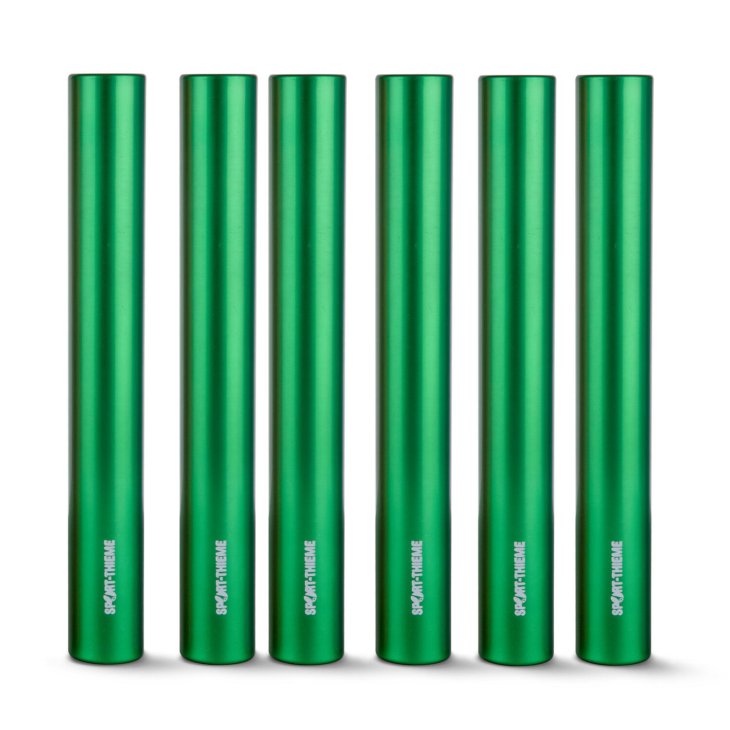 Sport-Thieme Staffelstäbe-Set 6-tlg. - Metall-Stäbe ø38mm Mit Aufbewahrungsbeutel