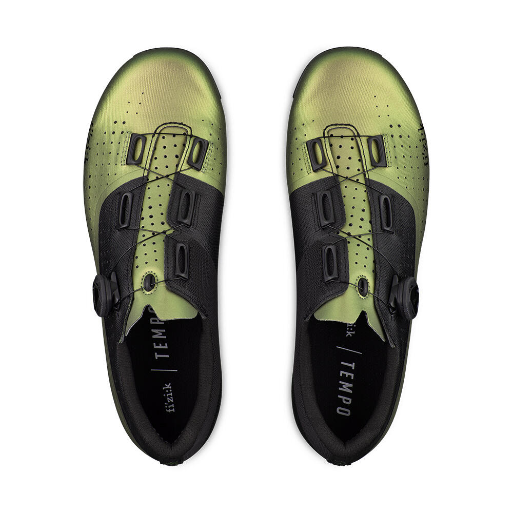 Fizik Tempo Overcurve R4 Wide Fit - Iridiscent Beetle/Black