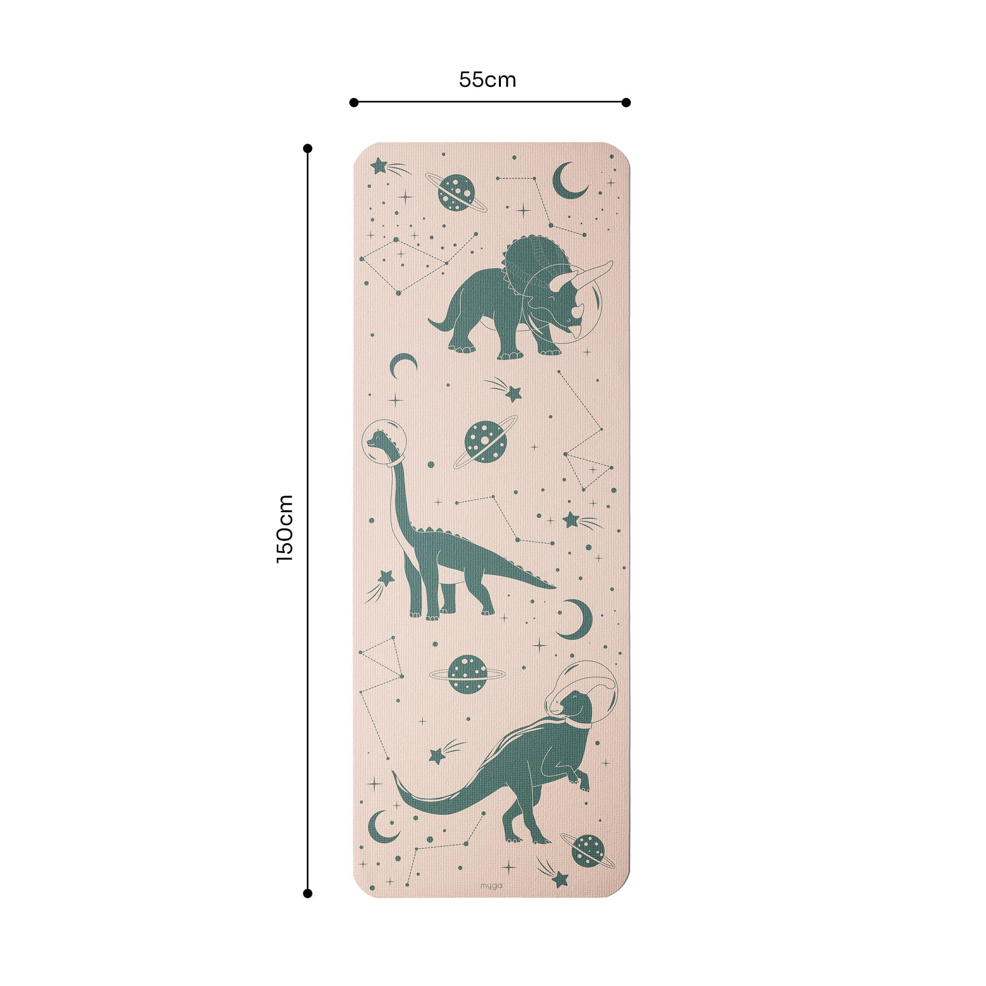 Myga Dino 3 mm kinderyogamat 7/7