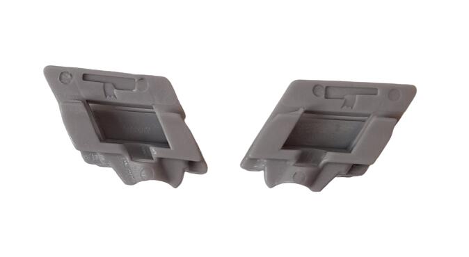 RADAR / RACHEL Visierclip Ersatzteil Skihelm white / grey / black Clipse 3/4