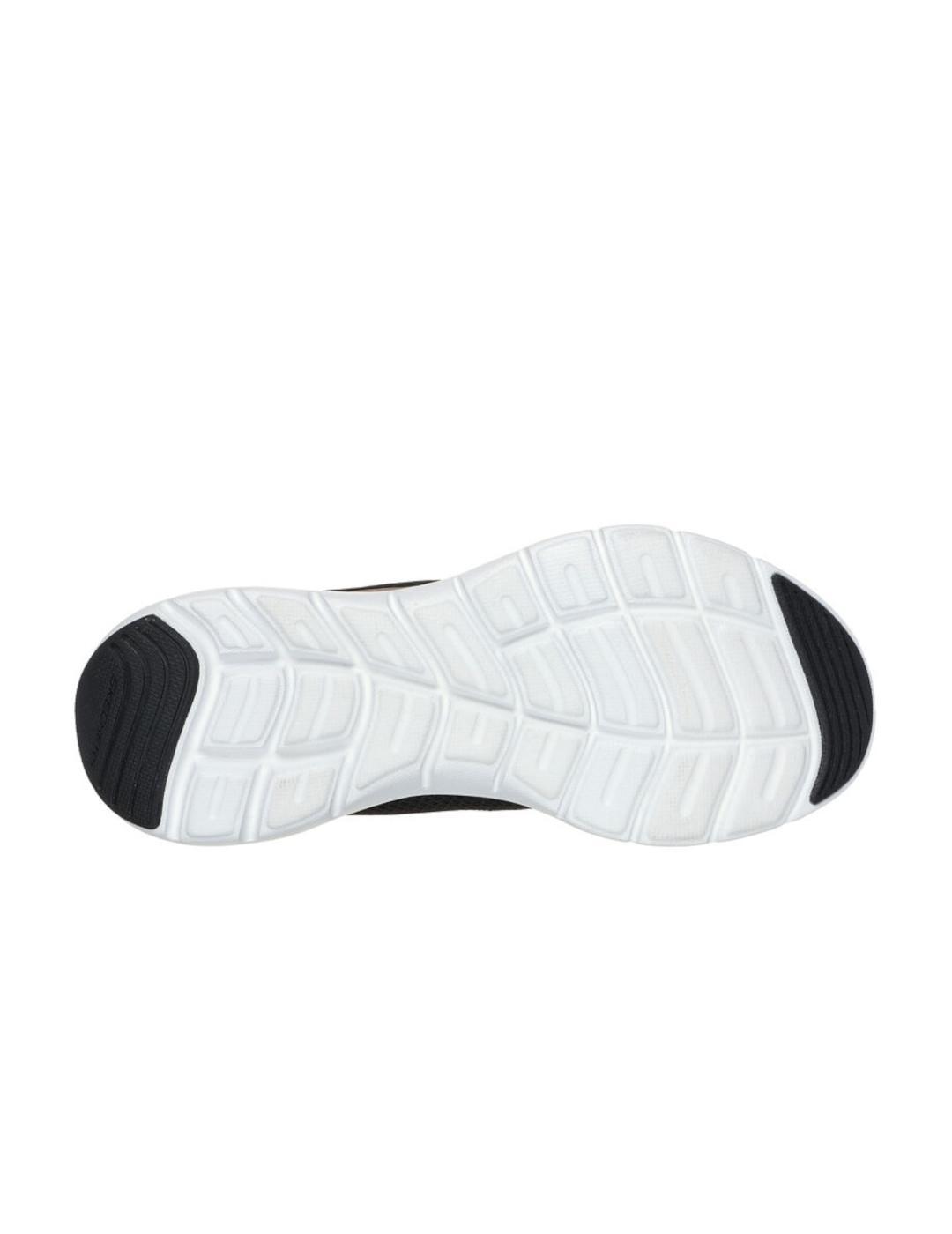 Sapatilhas Desportivas Caminhada Mulher Skechers 150206_BKRG Pretos Atacadores 5/7