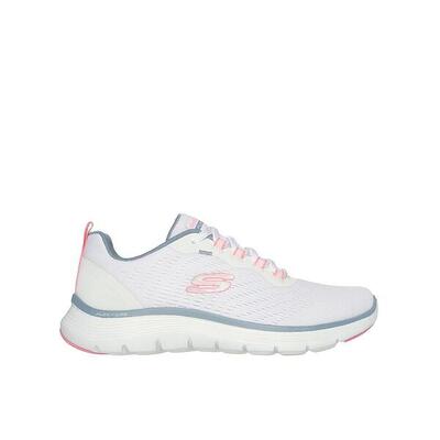 Zapatillas Skechers Mujer Flex Appeal 5.0 Blancas