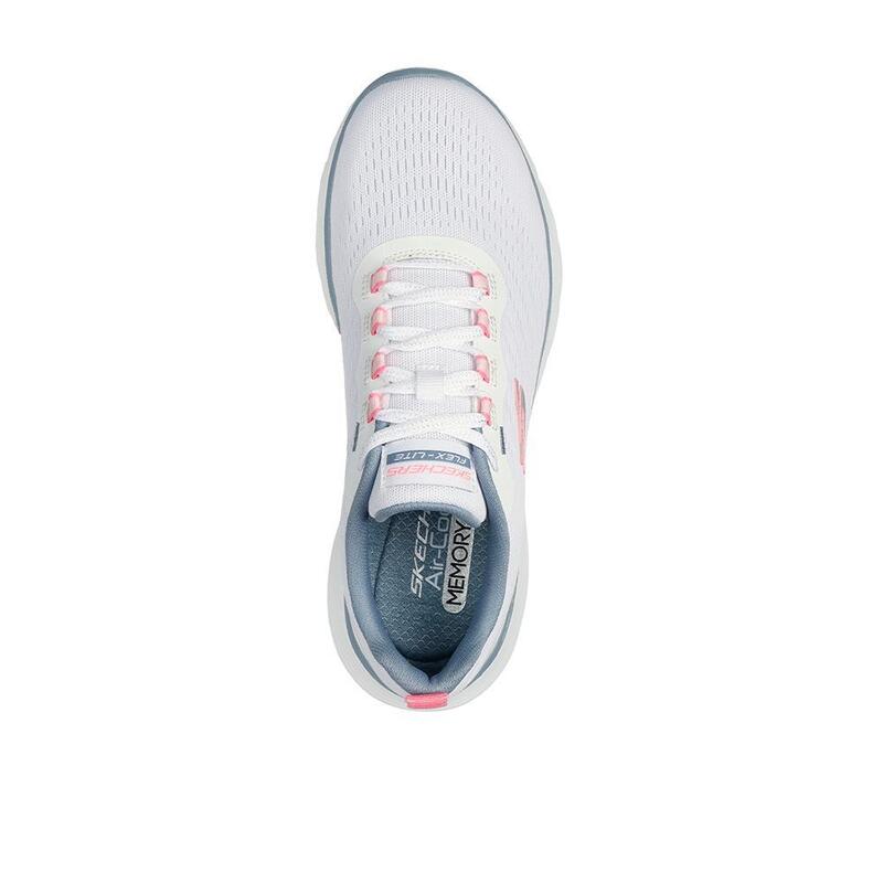 Zapatillas Deportivas Caminar Mujer Skechers 150201_WPKB Blancas con Cordones