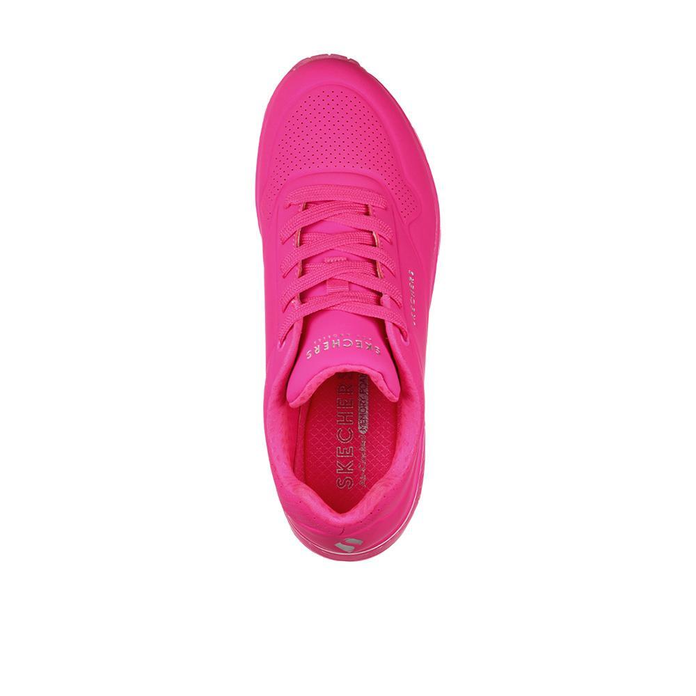 Tênis Americanos Rosa Femininos Skechers 3/6