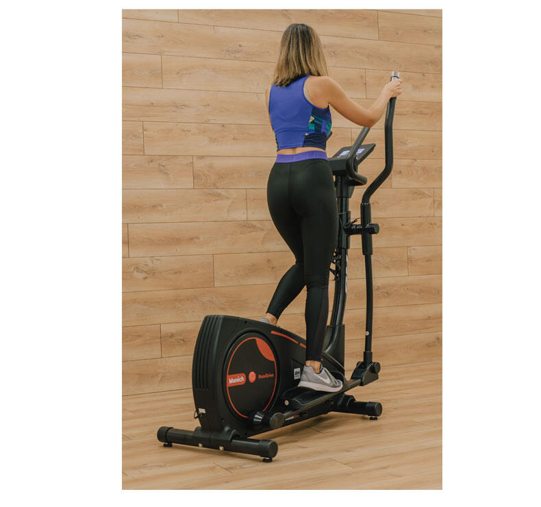 Vélo Elliptique  Munich Connect - Kinomap,Zwift - volant 12kg - écran LED 7/7