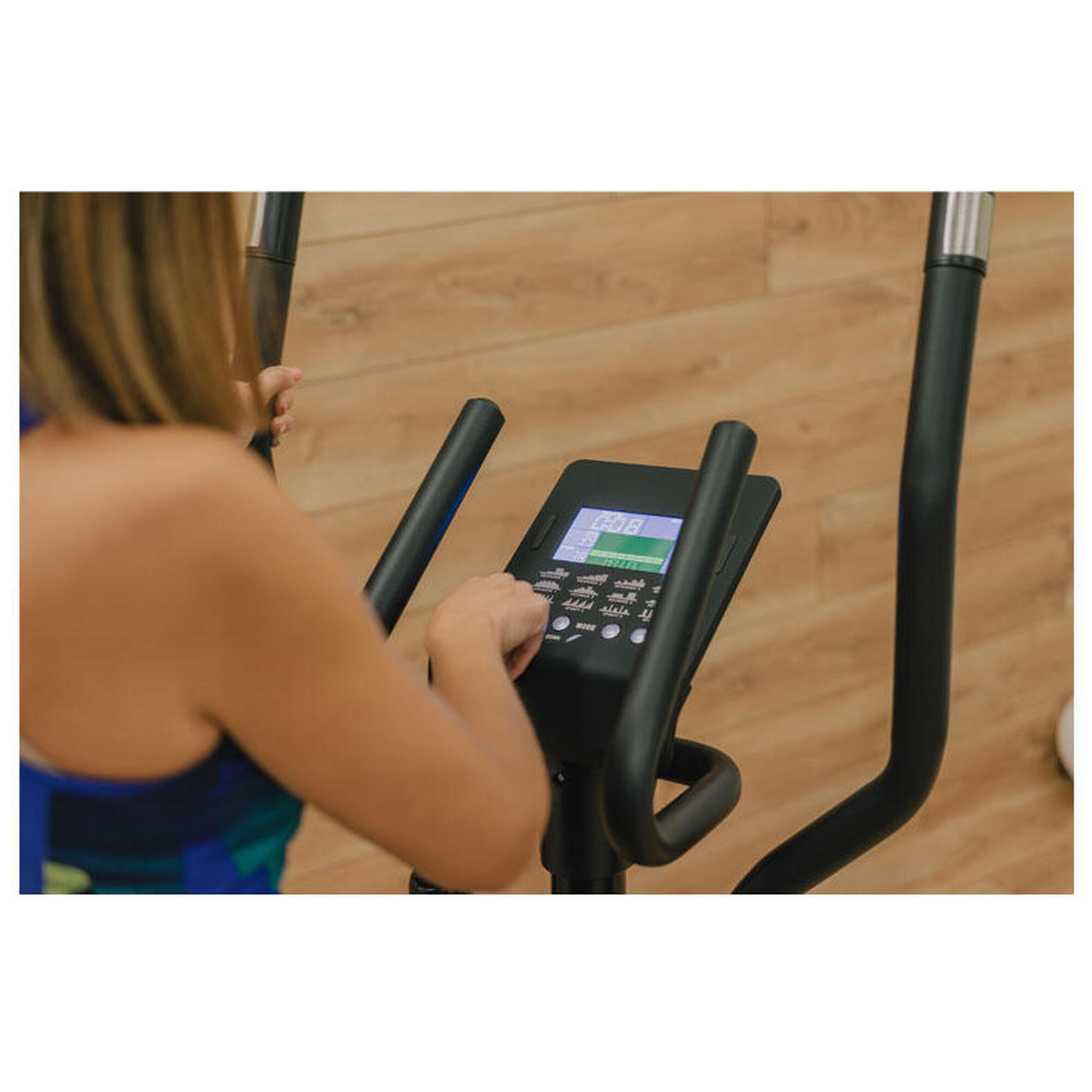Vélo Elliptique  Munich Connect - Kinomap,Zwift - volant 12kg - écran LED