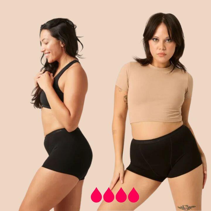 MODIBODI Short Menstrual Flujo 4 tampones