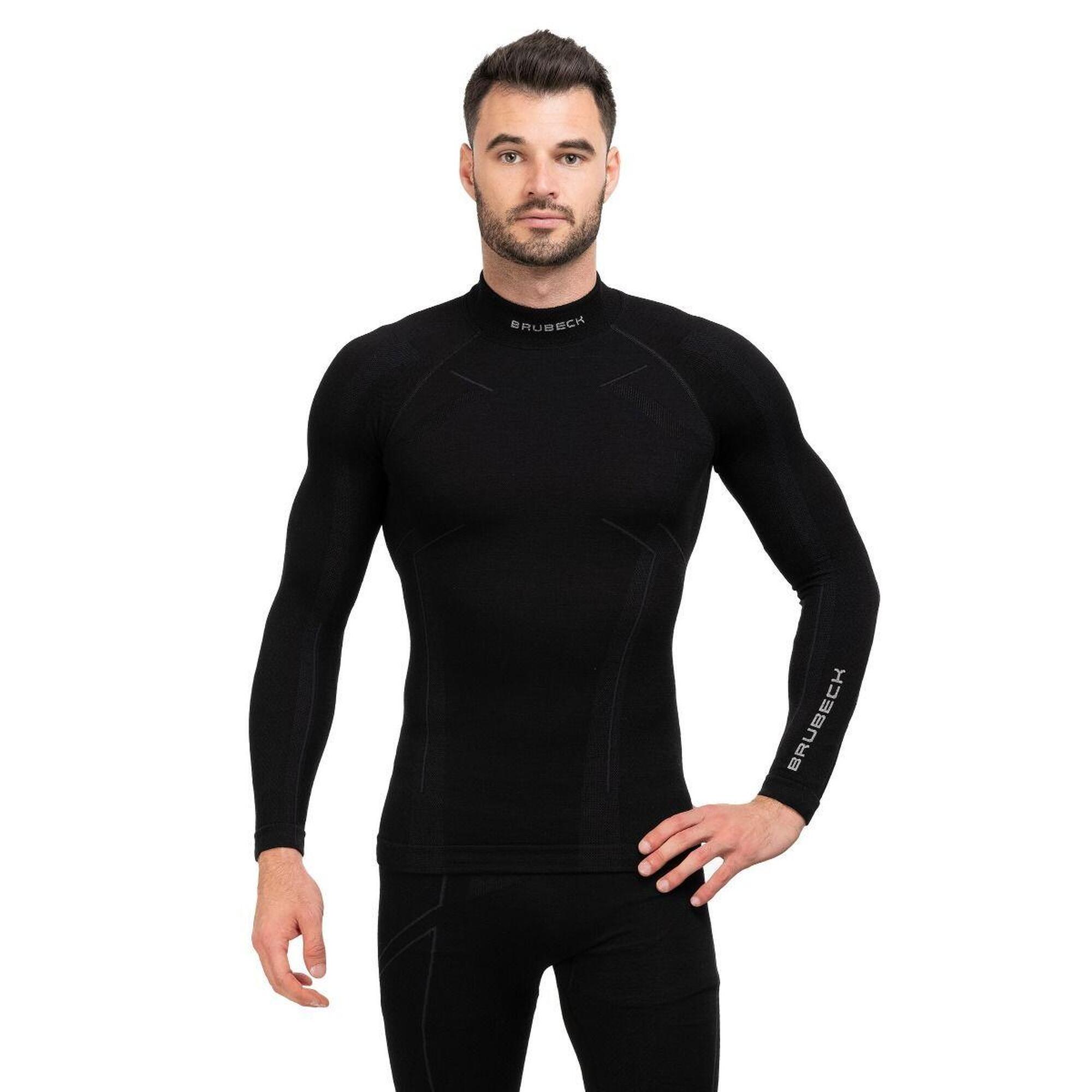 KOSZULKA EXTREME WOOL LS11920 MĘSKA-BLACK xxl