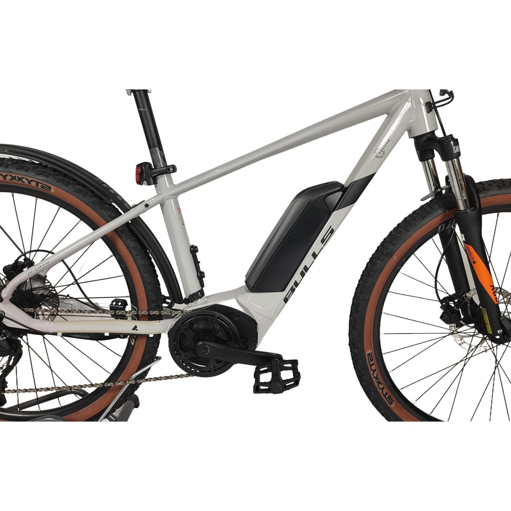 Reconditionne Velo VTT electrique LT Performance Blanc Excellent etat BULLS Decathlon