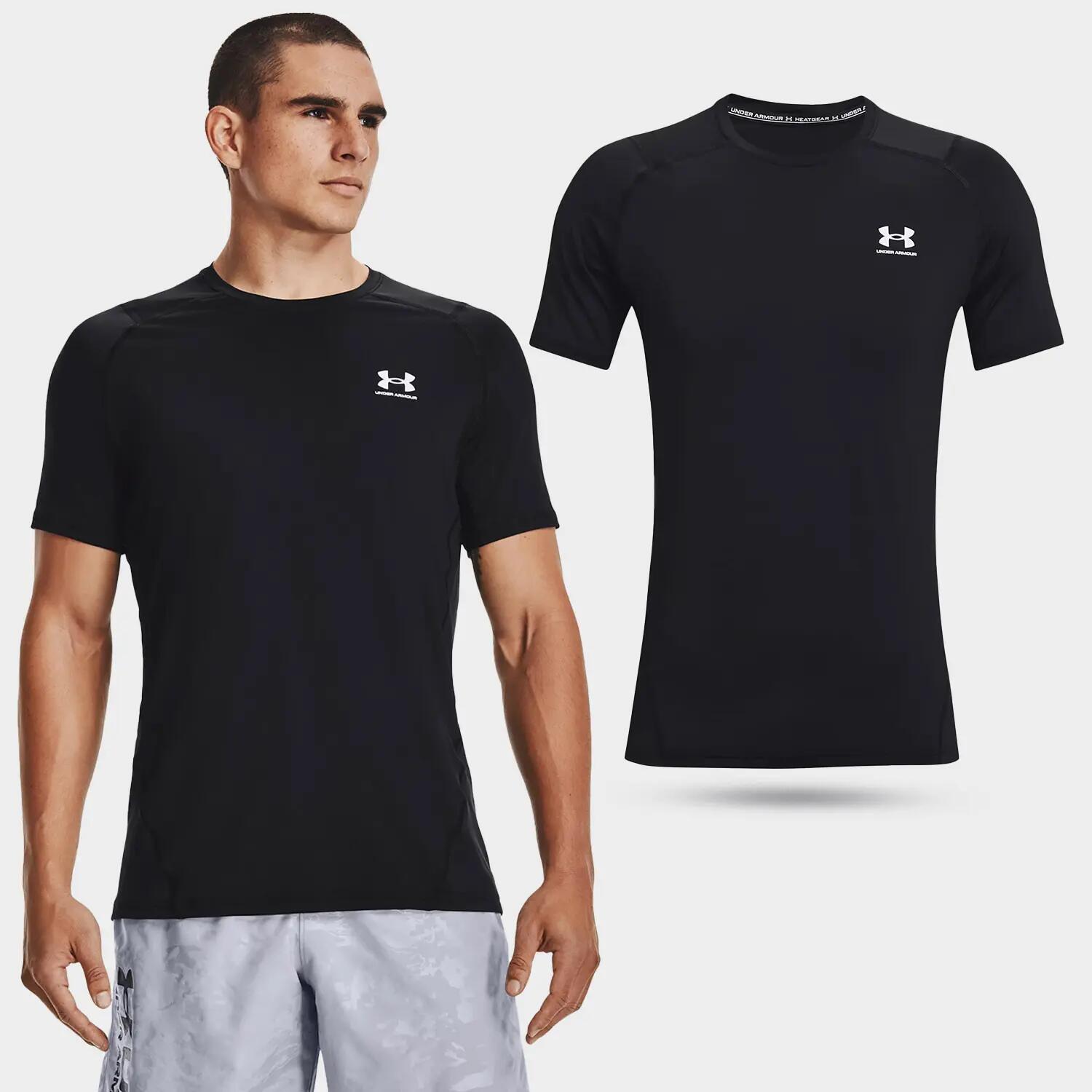 Férfi Under Armour HG Armour Fitted SS póló 2/7