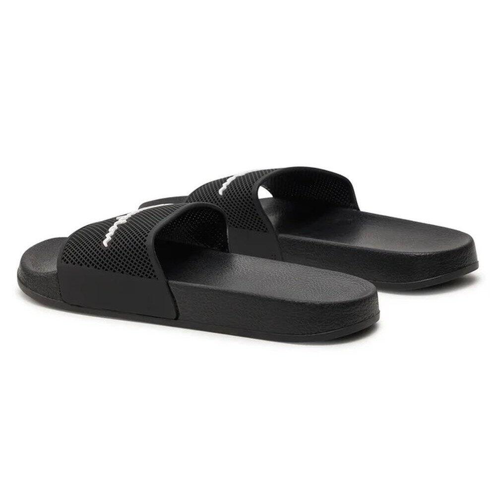 Champion Daytona Slide, tongs de piscine pour hommes, noires 5/6